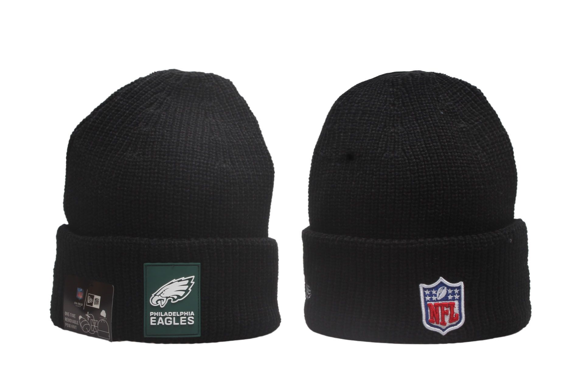2025 NFL Philadelphia Eagles Hat beanie style 01->->Sports Caps